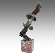 Animal Garden Sculpture Eagles Decoration Bronce Estatua Tpal-201